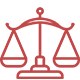 business law scales icon
